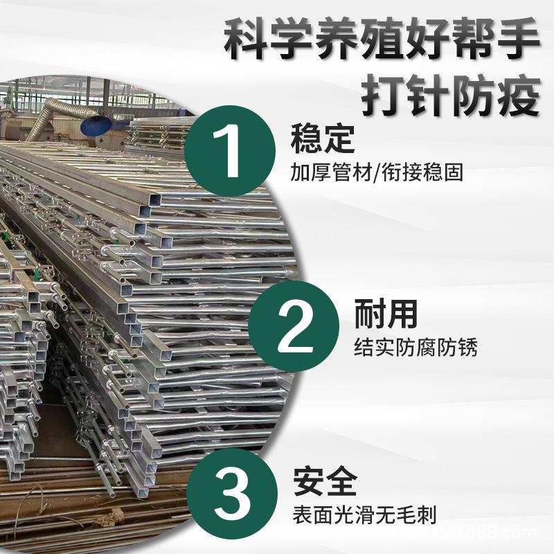 牛枷牛颈自锁式单开锌双开活动位YGC加厚颈热镀养牛厂奶牛防疫夹