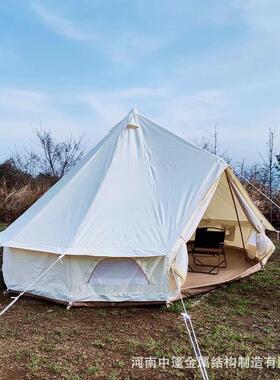 网红致户外JP-019加厚帐篷蒙古包金字塔精旅行包印第安蒙古帐露营