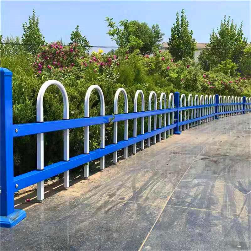 锌小钢栏草坪27护 市政园林U型化带栅栏 绿公园区花坛花草防护栏