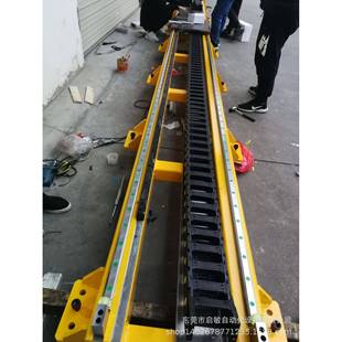 非标桁架机器人齿轮齿条滑台模组第七轴大型地轨