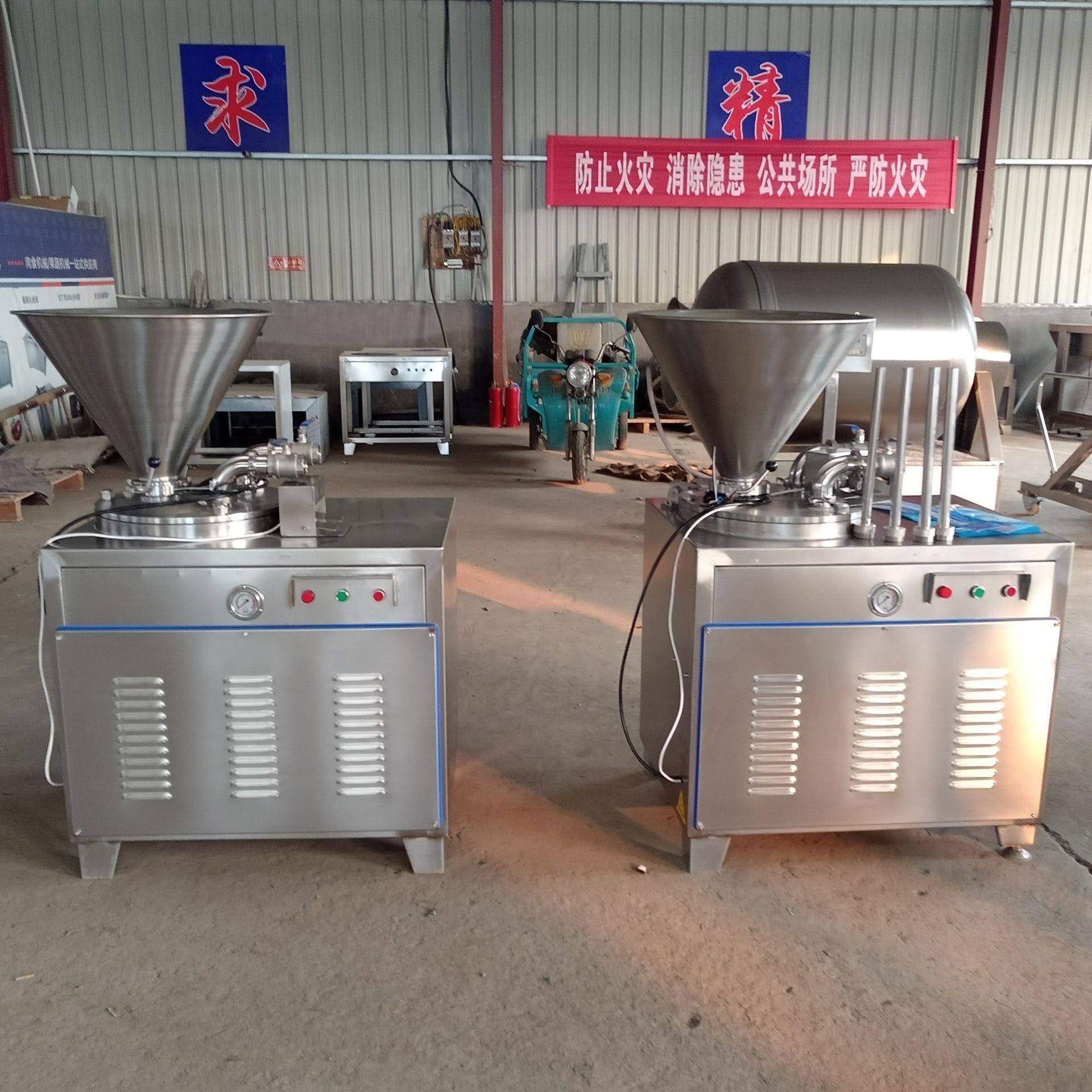 灌肠机厂家液压灌肠机腊肠红肠灌肠设备火腿肠灌肠机香料