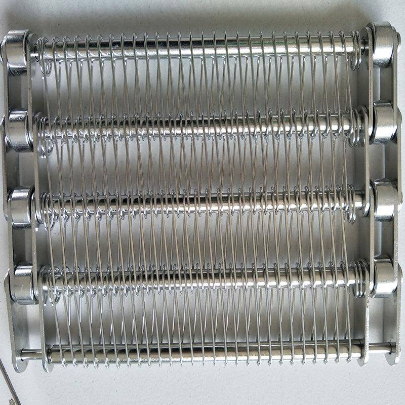 人字编织输送带清洗机网链食品烘干04不锈钢人字形网带