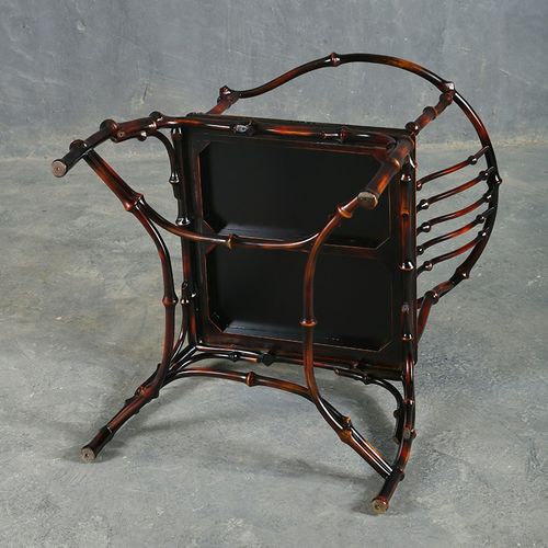 快速发货竹柒阁筇竹m圈椅唐式仿古椅太师椅官帽椅新中式围椅户外