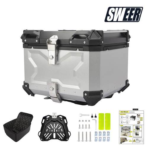 28L32L36L45L55L65L80L100L摩托车铝合金尾箱边箱防水三箱