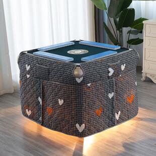 冬季加厚麻将机烤火围罩麻将套夹棉全自动餐桌型麻将机烤火被耐脏