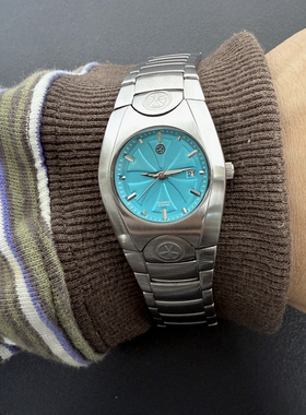 Awasteoftime浪费时间 vintage中古手表小众复古日期显示石英手表