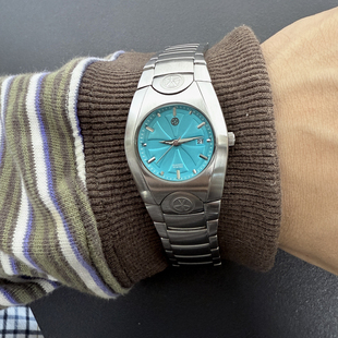 Awasteoftime浪费时间 vintage中古手表小众复古日期显示石英手表