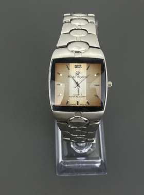 Awasteoftime浪费时间 vintage日系中古手表复古简约方形石英手表