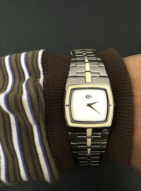 Awateoftime浪费时间 中古手表小众简约腕表vintage金属石英手表