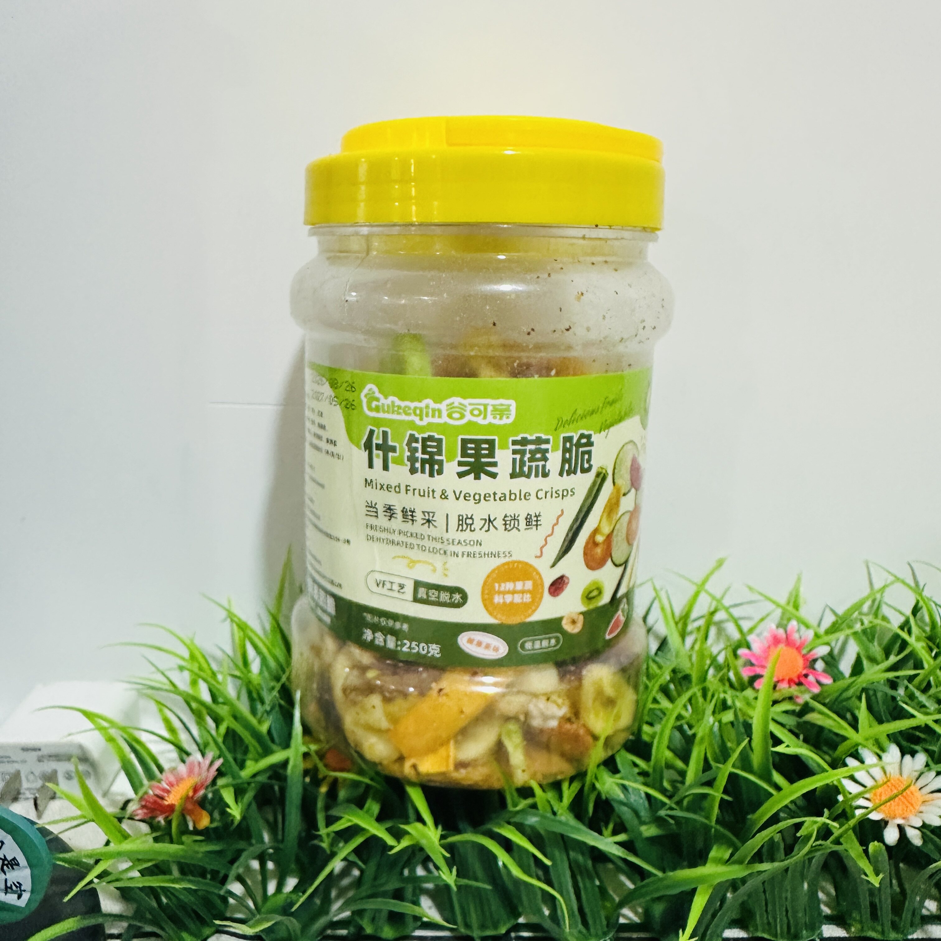 【严选】综合果蔬脆片罐装12种水果蔬菜混合装网红办公室休闲小零