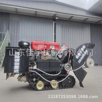 自动马机路JEX切割履带式双全锯片切缝机柴油切地机