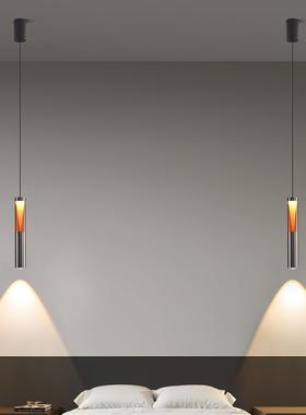 床头线吊LDC灯225新款轻0降奢意式极简升吊线灯现代主卧床头吊灯1