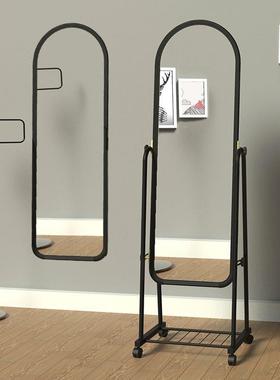 全身镜子宿欧式落YPZ地镜挂简约卧室家用穿衣镜镜服装店学生舍试