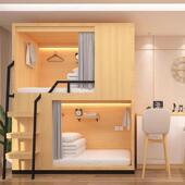 3850青旅宿双层床公寓床学生宿舍实上下铺太民木空上下舱床铁床