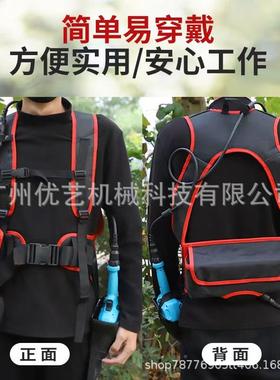 嘉航7寸电链背负式大量电动伐木容锯果树修93800枝锯锯