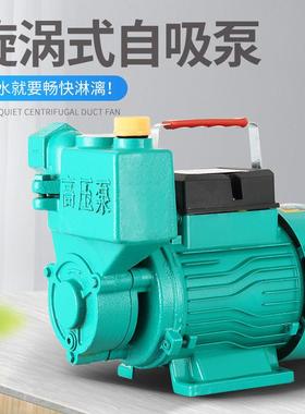 家用全2自动自吸泵增道压泵水井用WRA抽水循环泵泵管加压泵20V自