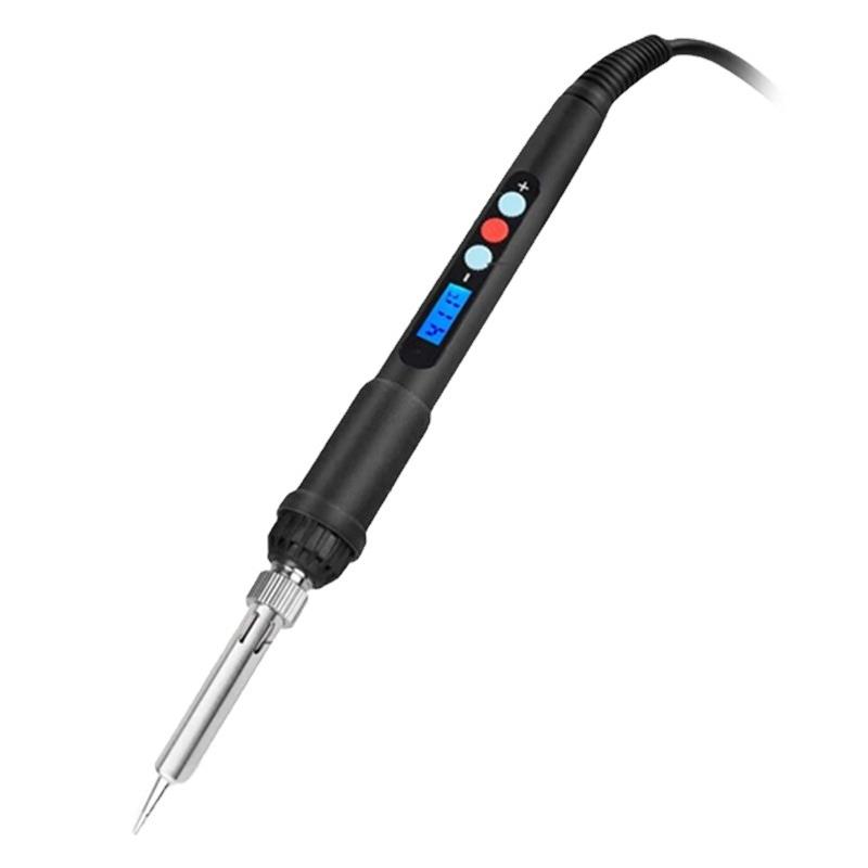 铁60W数字L提C显示欧规-220屏烙快速加热恒温电烙铁手D工具箱套件