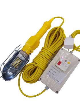 自带带变压器工作灯20V转12V24V36V检修灯漏电保护XD-LH-01行2灯