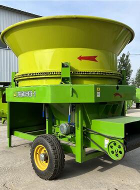 大型草式捆破碎丝机圆筒草块CHD拆捆粉草柴机油揉动力牧草破碎机