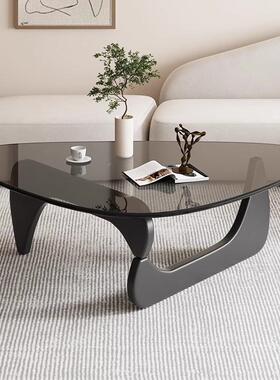 几客厅家用玻璃小桌子ZFO轻奢代茶桌简约创现意钢化玻璃组合茶新