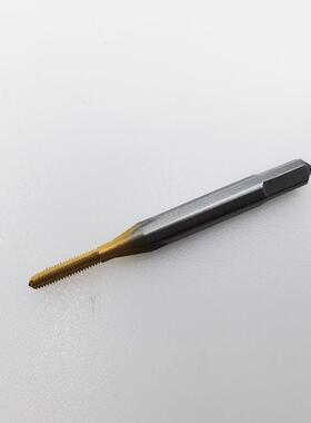 XT涂层小丝锥含钴镀钛直槽高粗速钢机用丝攻细牙m0S.8-1m30