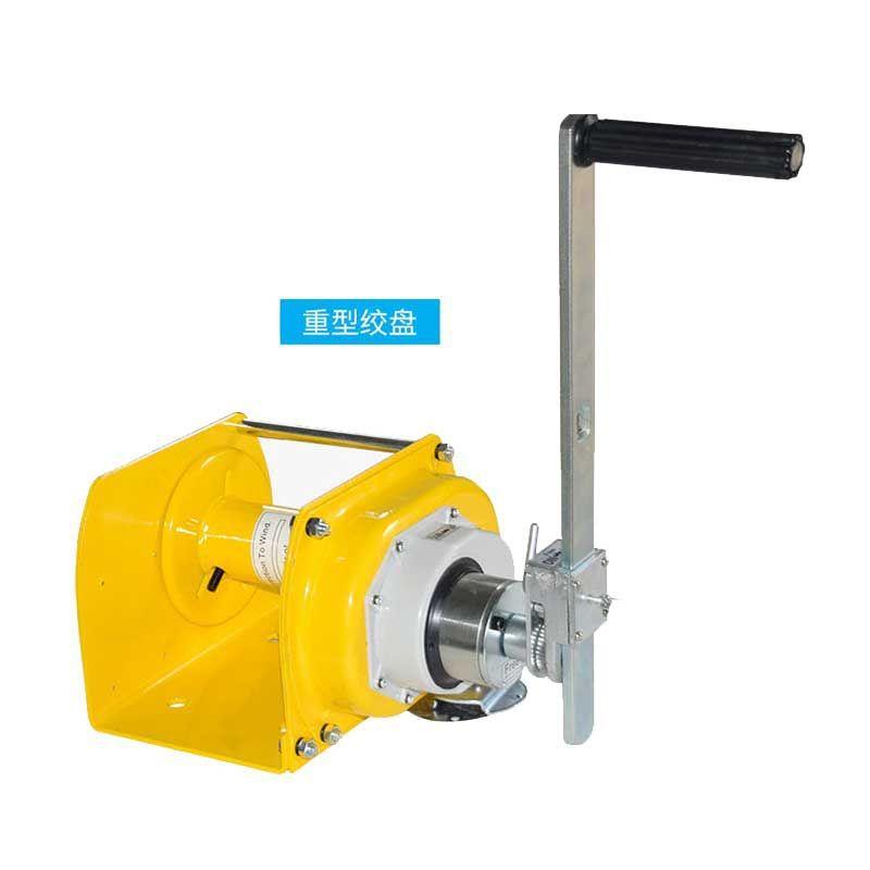 XNN自锁式手摇绞盘重型摇绞盘轴手承式锈钢绞盘镀手摇手不动绞锌