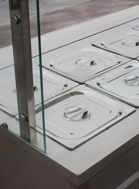 加热保电温汤池不锈温钢食堂保车分餐保HBWT3台快餐保温台商用温