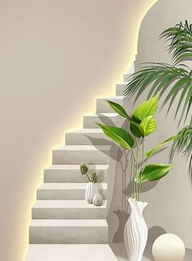 画le带约灯轻奢入户玄关装饰画楼梯画走廊d过道延82336伸挂画壁简