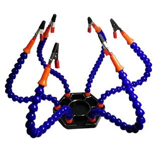 厂六铝爪合金万家向多功能工作焊台模型维修具飞CHR控PCB工插头焊