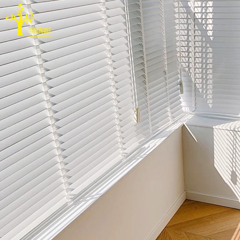 家动用实木百叶窗厅木窗帘办公室书质房客厅餐遮阳手275-032椴木