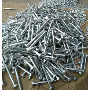 2414角螺母镀锌螺丝外六角螺丝1*10010六*102010*140