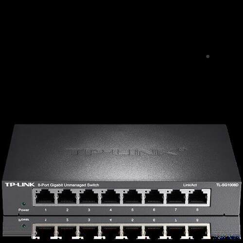 L-SG1008D口千兆交FKG换机钢壳80高速10T0M网络tplink监控交换机