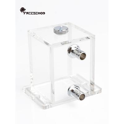 FREEZE GQSX-T3 全透明水冷小水箱 带延长固定位 亚克力 三孔水箱