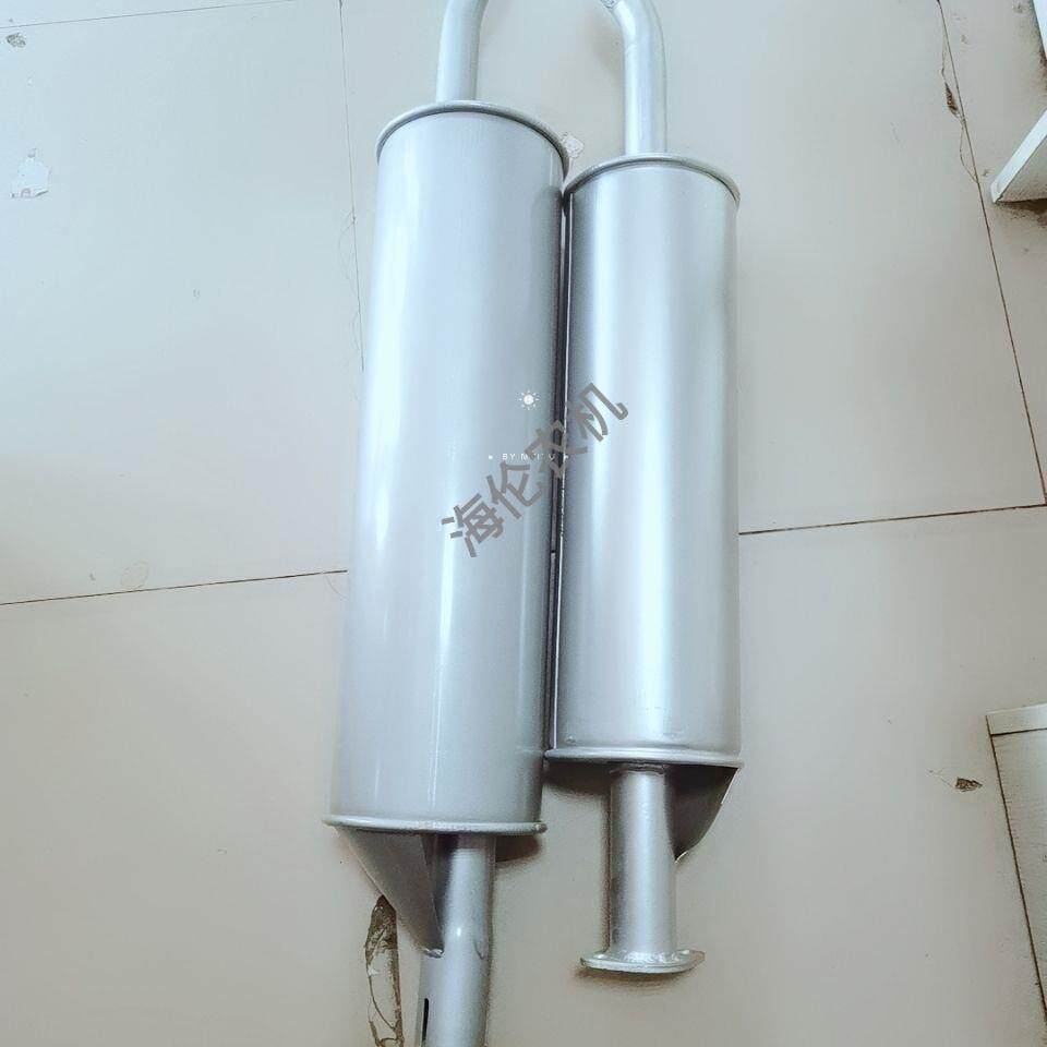 福田五征时代金刚解放时风消音器498/485/490/4100农用车排气管