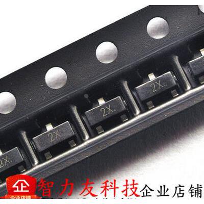 2N4401 MMBT4401 丝印 2X 贴片SOT-23 0.6A/40V NPN 贴片三极管