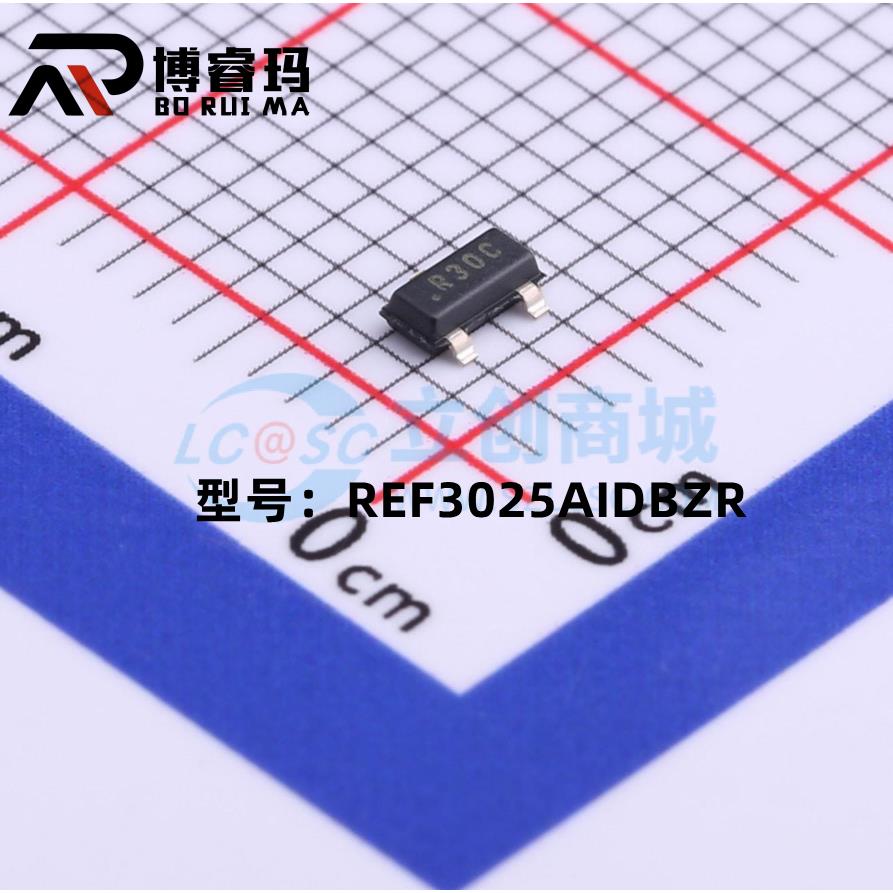 全新原装REF3025AIDBZR封装SOT-23 2.5V输出50ppm/℃电压基准芯片