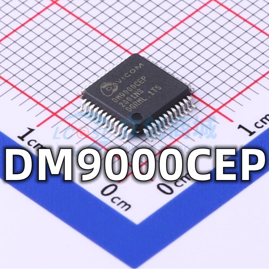全新原装 DM9000CEP 封装QFP-48 以太网控制器IC芯片 现货供应