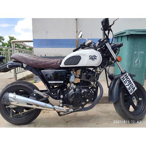 适用于春风狒狒125坐垫 CF125-2鞍座狒狒座包 复古改装毛毛虫座垫
