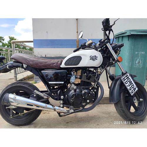 适用于春风狒狒125坐垫 CF125-2鞍座狒狒座包 复古改装毛毛虫座垫