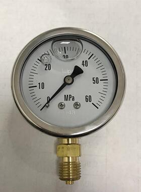 压力 0-60mpa 直经68mm 螺纹m14x1.5 耐震压力表 径向 雷派leipai