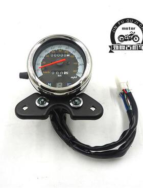 GN125摩托车复古改装码表组件支架 云豹CG125加宽方向柱改装仪表