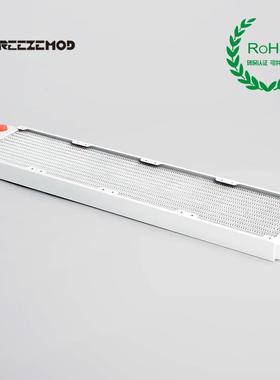FREEZEMOD电脑水冷TSRP-WP480铜散热排烤漆白色ROHS认证紫铜翅片