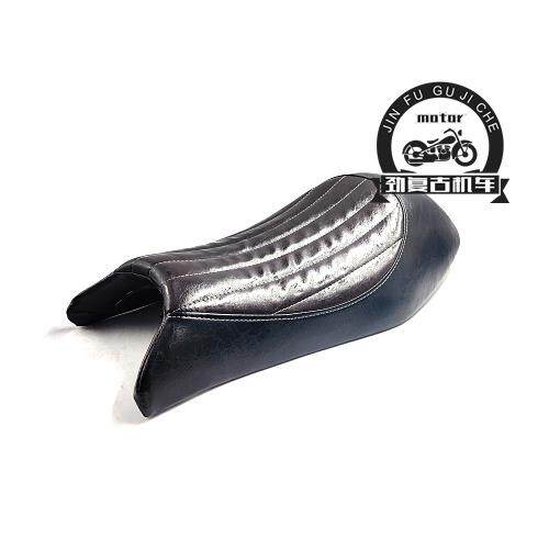 适用赛科龙RE3复古座垫 宗申250/400机车改装驼峰坐垫 分色皮鞍座