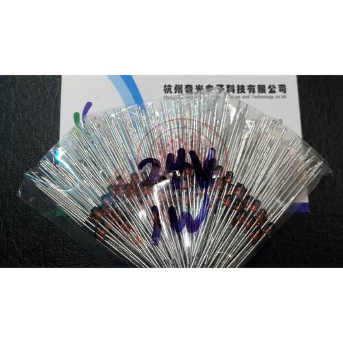 国产ST IN4749 24v 稳压二极管 1W稳压管1N4749A 玻封一包250只