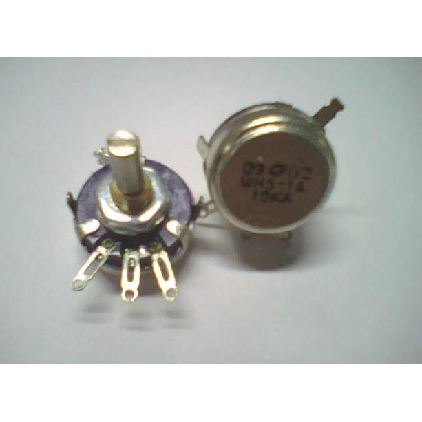 环球牌 单圈电位器 碳膜电位器WH5-1A 100K（环球牌） 轴长16MM