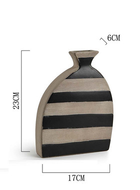 厂家直供侘俶新中式复古花器旧陶瓷花瓶做酒店民宿会所样板间摆件