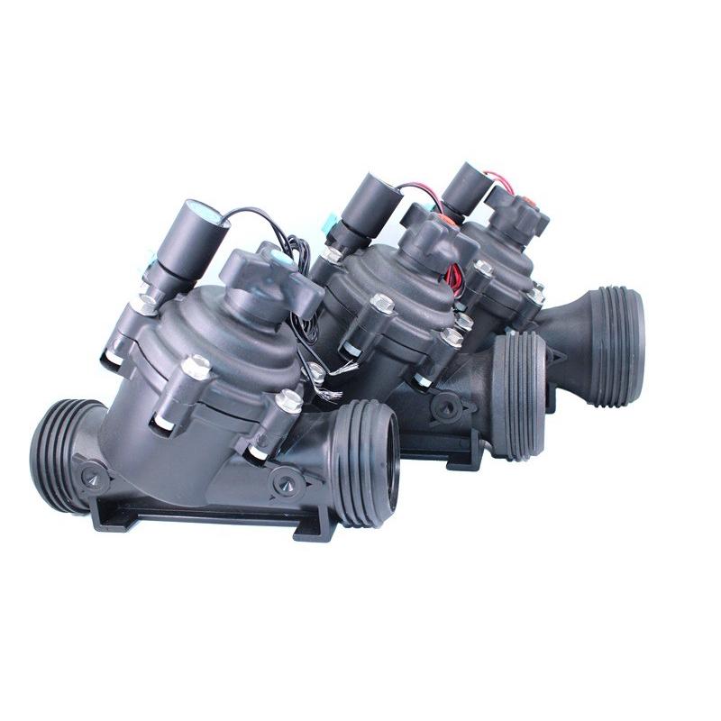 63管Y型大流量智能精准灌溉控制阀节能省耗远程操控脉冲9V  AC24V