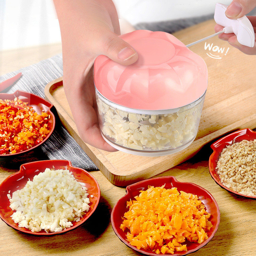 手拉切菜器 厨房多功能切菜神器切菜绞肉机捣蒜器 蒜蓉机绞辣椒机,厨房/烹饪用具,导热盘/解冻盘,淘宝优惠券,粉丝福利购,淘宝优惠卷