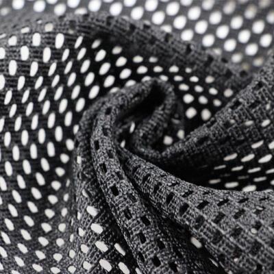 凯夫拉防火阻燃耐高温芳纶网眼布 黑色黑色网眼布消防头罩网格布