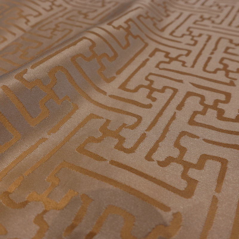 新款现代新中式高精密提花红木家具沙发抱枕靠垫面料窗帘家居桌旗